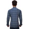 Checks Light Blue Shirt : Business