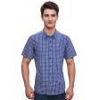 Checks Dark Blue Shirt : Business