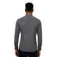 Plain Dark Gray Shirt : Business