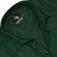 Plain Bottle Green Shirt : Business