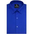 Plain Royal Blue Shirt : Business