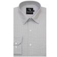 Self Design Gray Shirt : Business