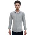 Self Design Dark Gray Shirt : Business