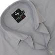 Self Design Dark Gray Shirt : Business