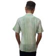 Print Green Shirt : Party