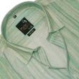 Print Green Shirt : Party
