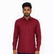 Plain Maroon Shirt : Ditto