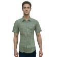 Print Green Shirt : Ditto