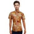 Print Rust Shirt : Ditto