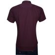 Self Design Maroon Shirt : Ditto