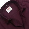 Self Design Maroon Shirt : Ditto