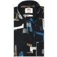 Print Black Shirt : Ditto
