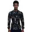 Print Black Shirt : Ditto