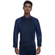 Combination Navy Blue Shirt : Ditto
