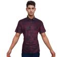 Combination Maroon Shirt : Party