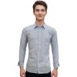 Stripes Blue Shirt : Business