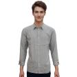 Stripes Gray Shirt : Business