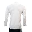 Self Design White Shirt : Business