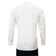 Self Design White Shirt : Business