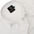 Self Design White Shirt : Business