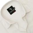 Self Design White Shirt : Business