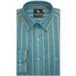 Stripes Dark Blue Shirt : Business