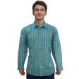 Stripes Dark Blue Shirt : Business