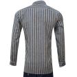 Stripes Gray Shirt : Business
