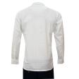 Self Design White Shirt : Business