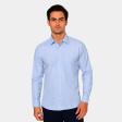Self Design Blue Shirt : Business