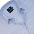 Self Design Blue Shirt : Business