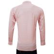 Self Design Peach Shirt : Business