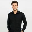 Self Design Black Shirt : Business