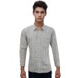Checks Gray Shirt : Business