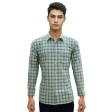 Checks Green Shirt : Business