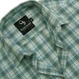 Checks Green Shirt : Business