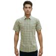 Checks Khakhi Shirt : Business
