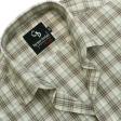 Checks Khakhi Shirt : Business