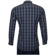 Checks Dark Blue Shirt : Business