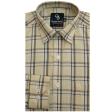 Checks Khakhi Shirt : Business