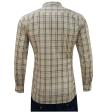 Checks Khakhi Shirt : Business