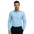 Plain Light Blue Shirt : Business