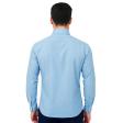 Plain Light Blue Shirt : Business