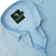 Plain Light Blue Shirt : Business