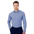 Plain Dark Blue Shirt : Business