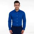 Plain Royal Blue Shirt : Business