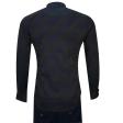 Self Design Navy Blue Shirt : Ditto