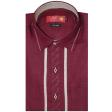 Combination Maroon Shirt : Ditto