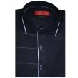 Combination Navy Blue Shirt : Ditto