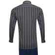 Stripes Wine Shirt : Business